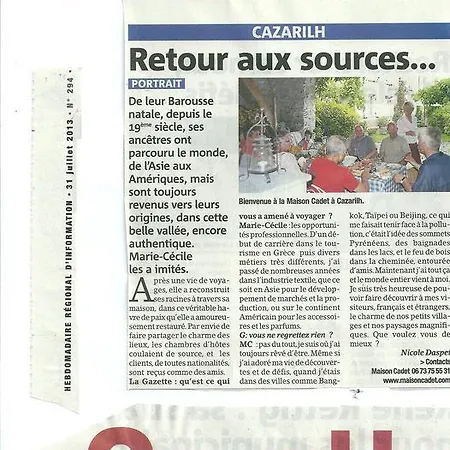 Chambres D'hotes Maison Cadet Lourdes